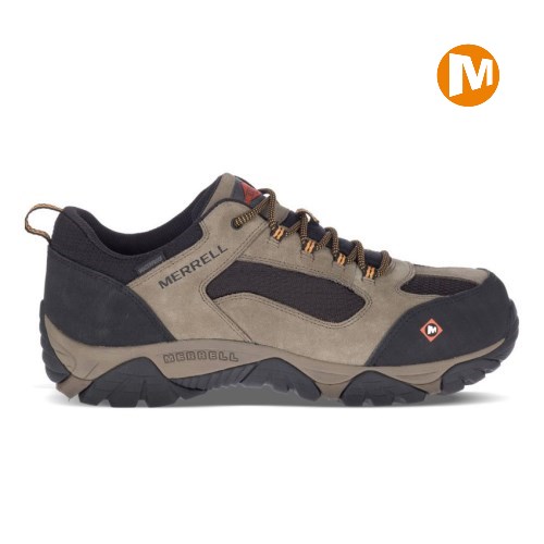 Zapatos de Seguridad Merrell Moab Onset Waterproof Comp Toe Hombre MX.V.GRU